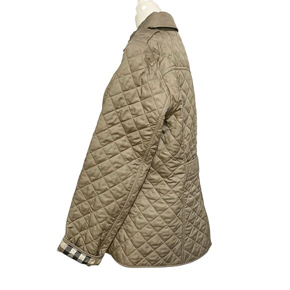Authentic Burberry Tan Quilted Puffer Jacket - Picture 8 of 14